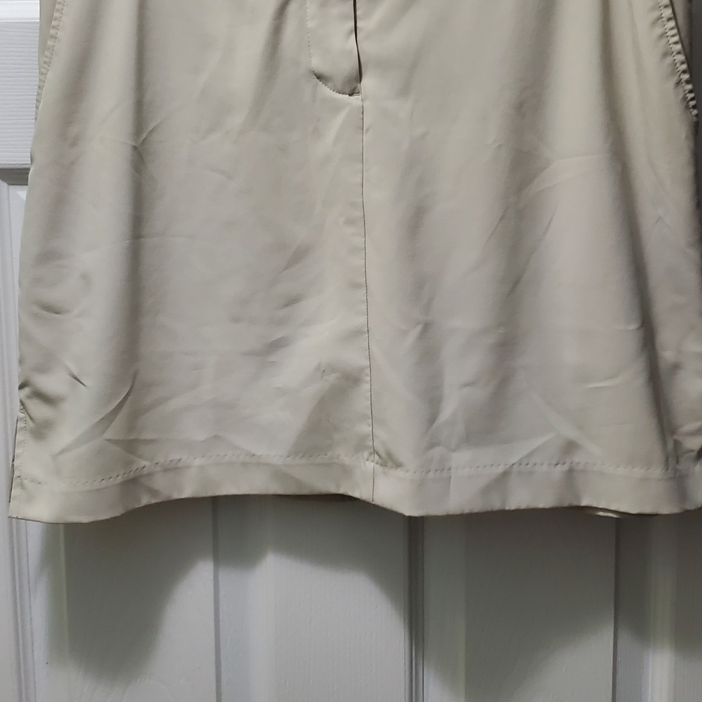 Chic Cream Mini Skirt